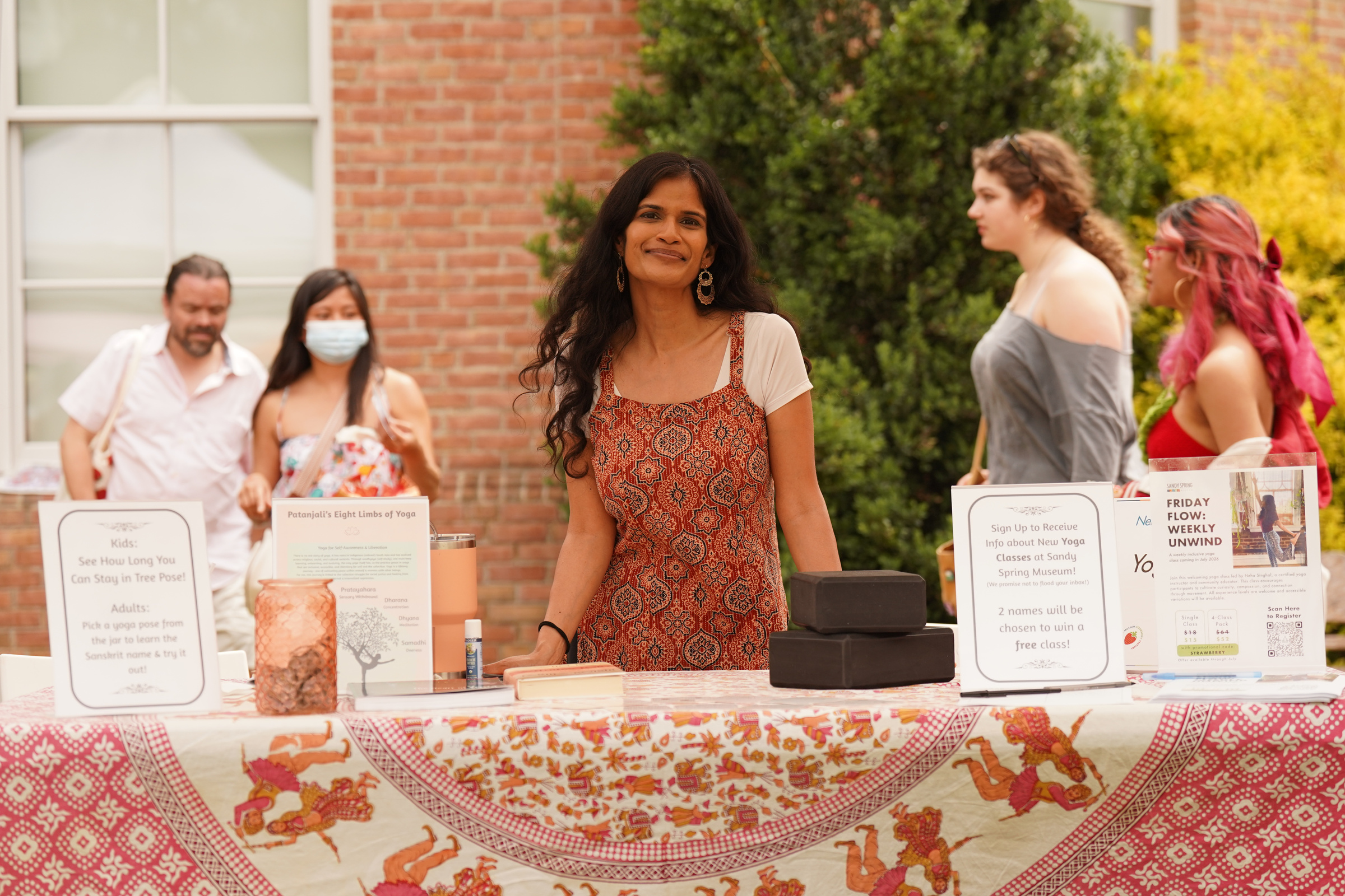 Portrait of Neha Singhal at a community event
